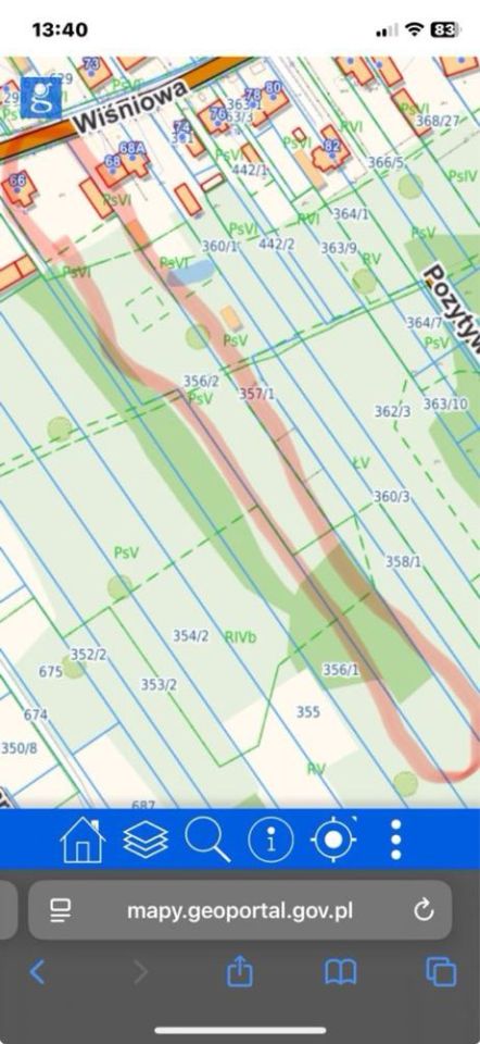 Działka budowlana Pasek. Zdjęcie 3