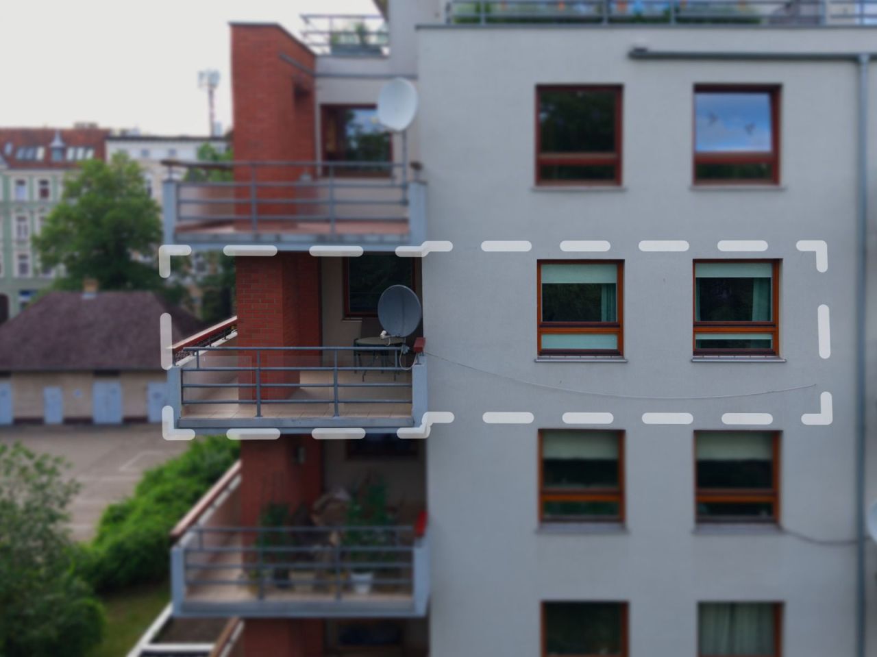 Mieszkanie 2-pokojowe Szczecin Śródmieście, ul. Mieczysława Niedziałkowskiego. Zdjęcie 21