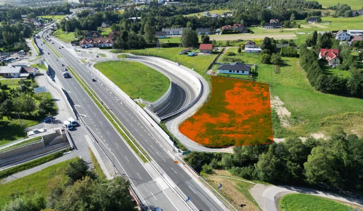 Działka inwestycyjna Krzyszkowice