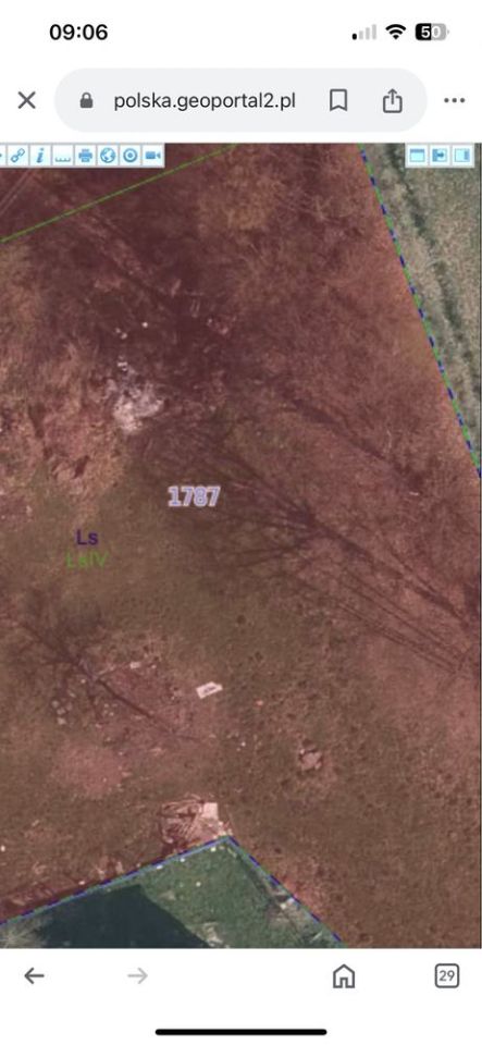 Działka budowlana Borzęta. Zdjęcie 4