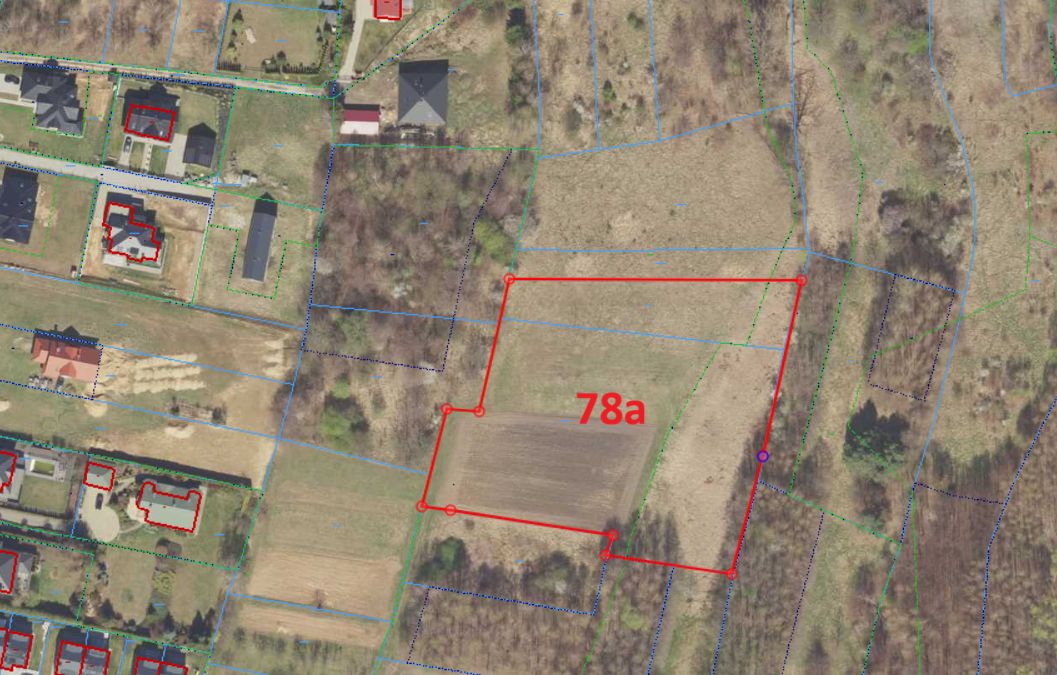 Działka inwestycyjna Rzeszów Przybyszówka, ul. Błękitne Wzgórze. Zdjęcie 2