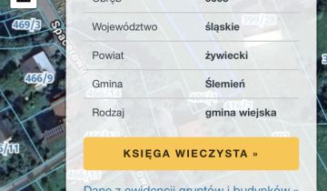 Działka budowlana Ślemień Kapalówka, ul. Sportowa