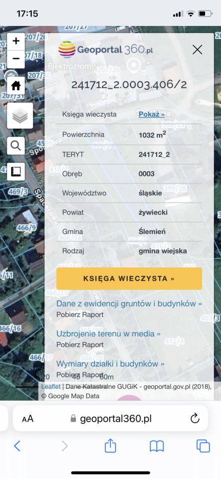 Działka budowlana Ślemień Kapalówka, ul. Sportowa. Zdjęcie 2