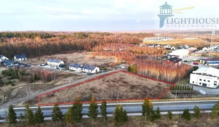 Działka inwestycyjna Trąbki Wielkie, ul. Gdańska