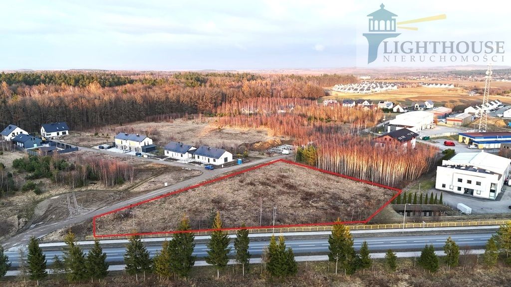 Działka inwestycyjna Trąbki Wielkie, ul. Gdańska. Zdjęcie 1