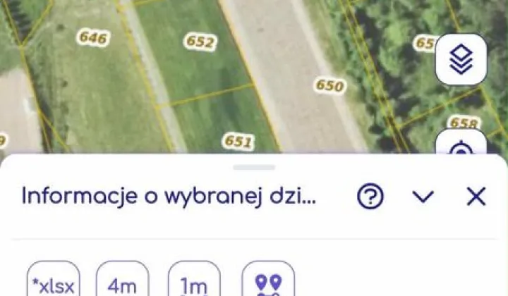 Działka budowlana Tarnawka