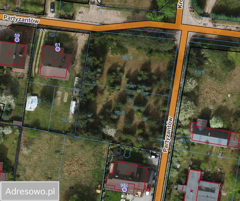 Działka budowlana Poddębice, ul. Partyzantów. Zdjęcie 2