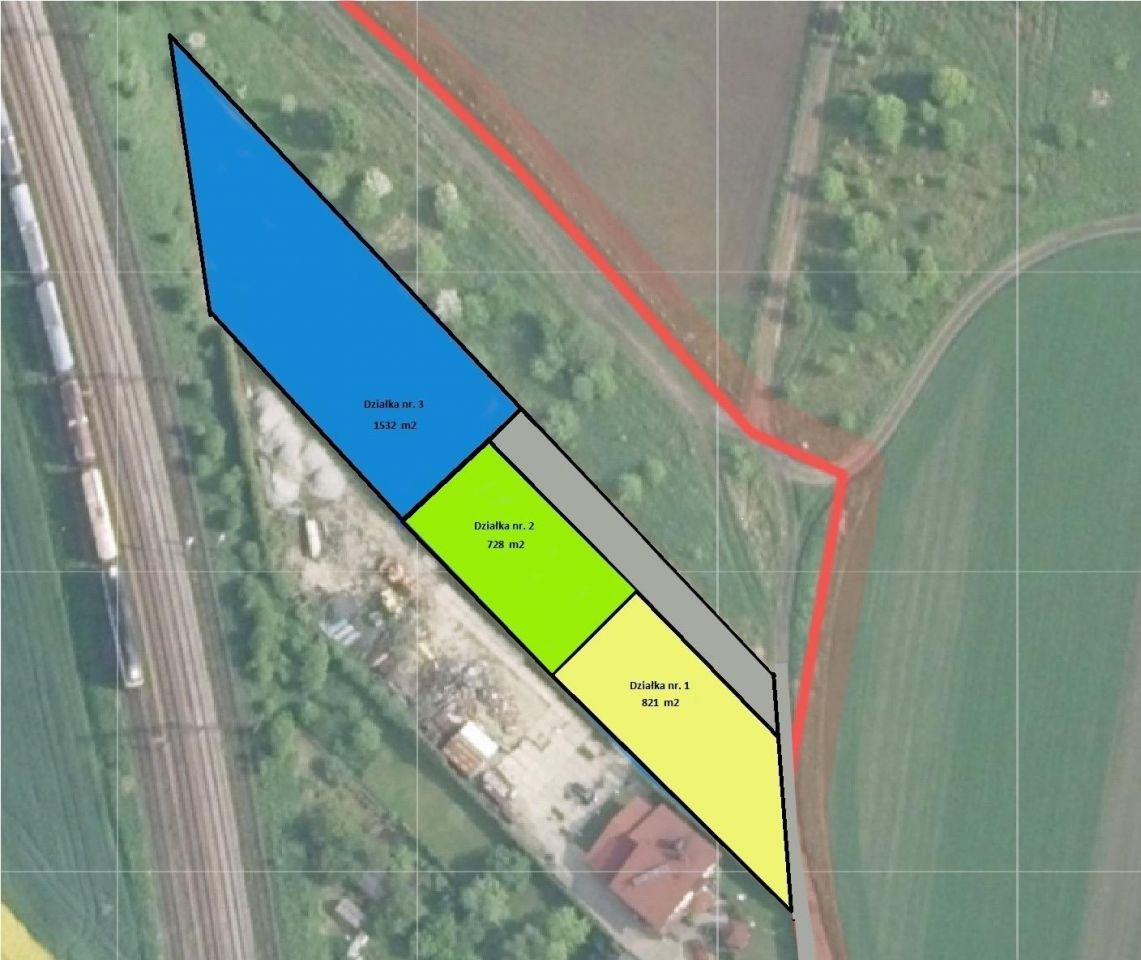 Działka budowlana Radzionków, ul. Orzechowska. Zdjęcie 2