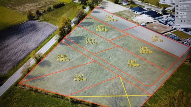 Działka budowlana Zahajki. Zdjęcie 1