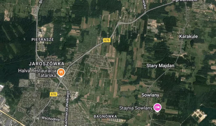 Działka budowlana Białystok Bagnówka, ul. Niemeńska