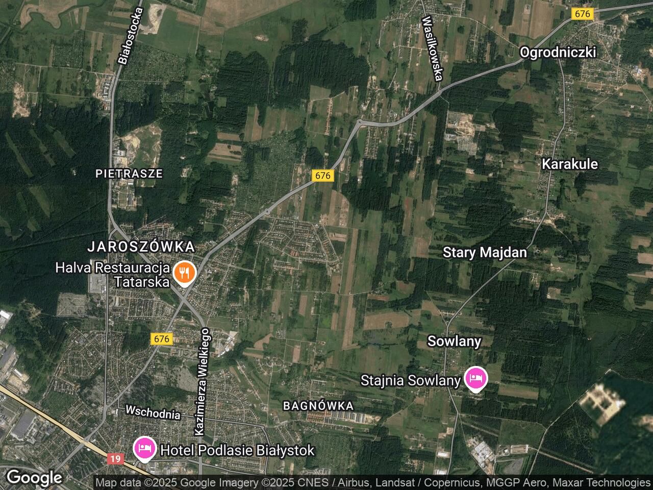 Działka budowlana Białystok Bagnówka, ul. Niemeńska