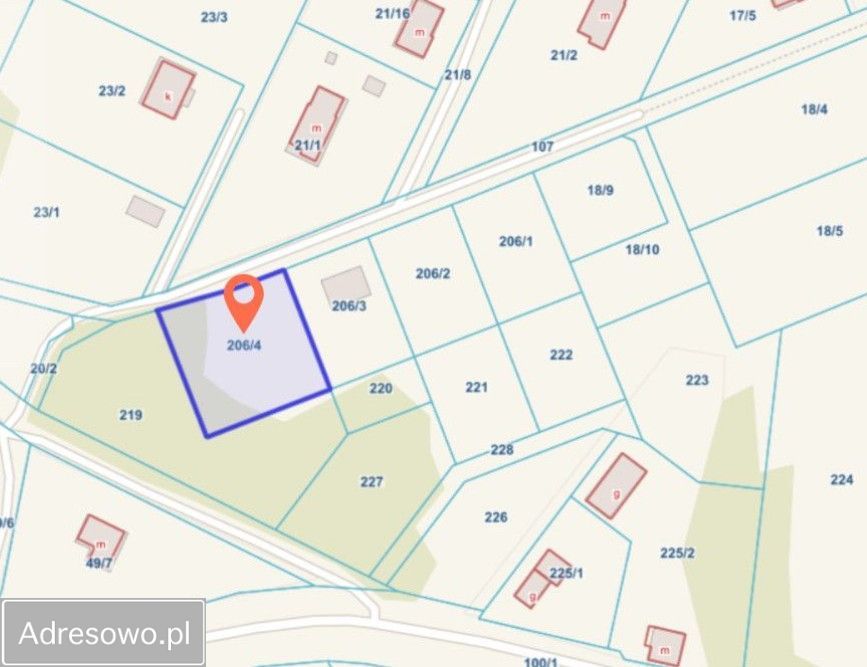 Działka budowlana Piszkawa. Zdjęcie 3