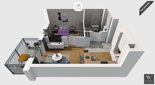 Mieszkanie 2-pokojowe Kraków Prądnik Biały. Zdjęcie 1