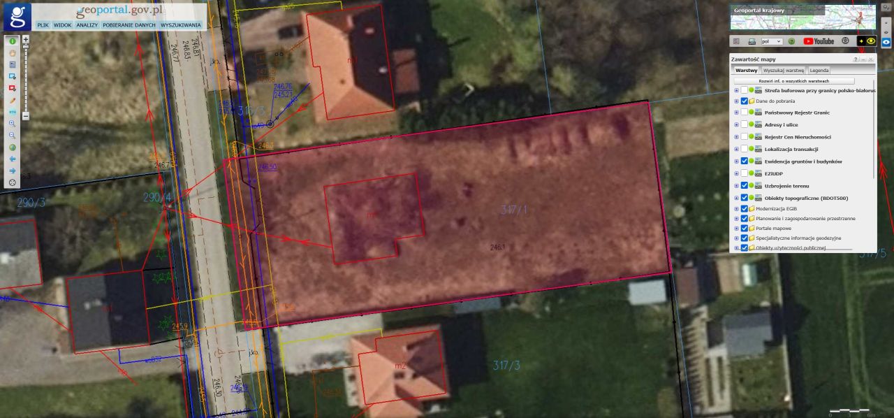 Działka budowlana Teolin. Zdjęcie 3