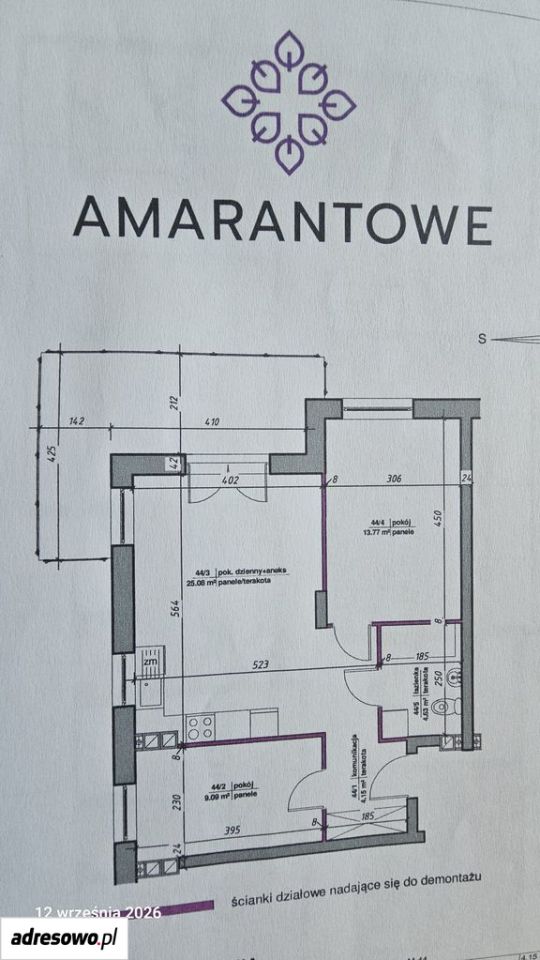 Mieszkanie 3-pokojowe Ciechanów, ul. Amarantowa. Zdjęcie 6