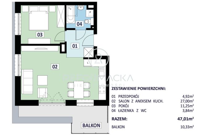 Mieszkanie 2-pokojowe Rzeszów Załęże, ul. św. Floriana. Zdjęcie 4