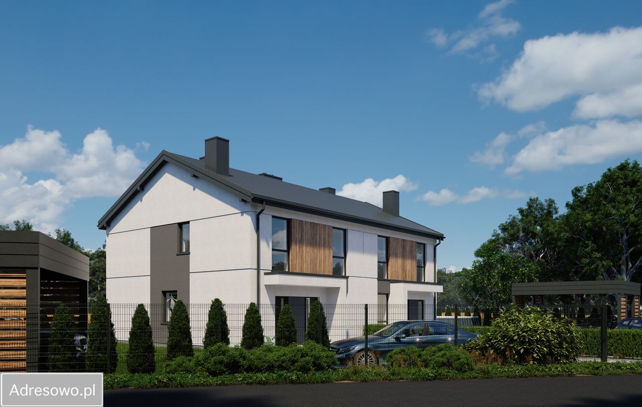 bliźniak, 6 pokoi Łódź Wilanów, ul. Marmurowa