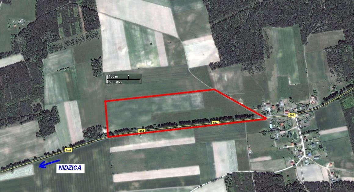 Działka budowlana Módłki