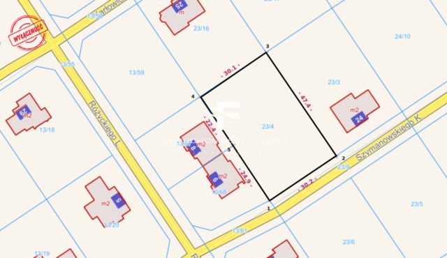 Działka budowlana Gruszczyn, ul. Karola Szymanowskiego. Zdjęcie 8