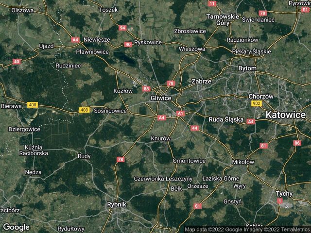 Działka rekreacyjna Gliwice Trynek, ul. Rybnicka. Zdjęcie 1