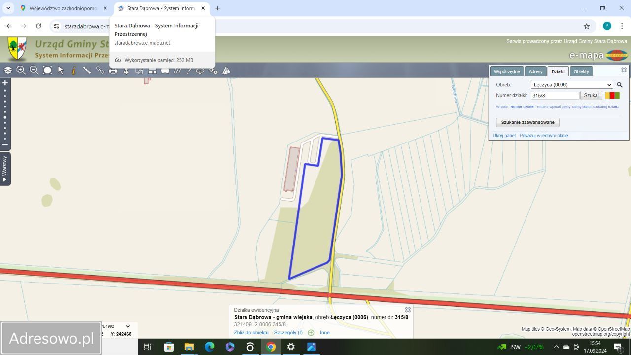 Działka inwestycyjna Łęczyca. Zdjęcie 3