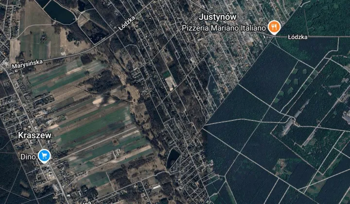 Działka budowlana Justynów, ul. Nowa