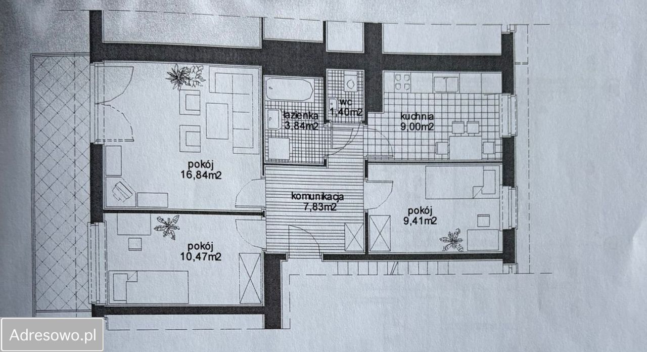 Mieszkanie 3-pokojowe Pruszcz Gdański, ul. Stefana Rogozińskiego. Zdjęcie 20
