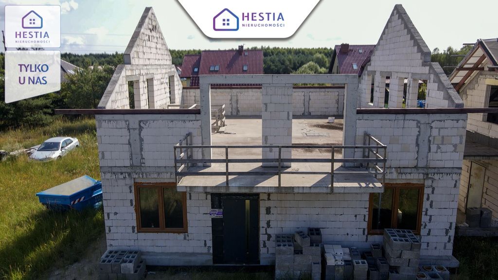 dom wolnostojący, 7 pokoi Łęgi