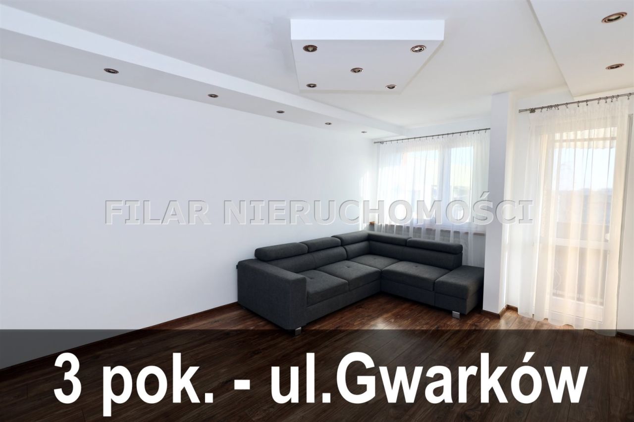 Mieszkanie 3-pokojowe Lubin, ul. Gwarków
