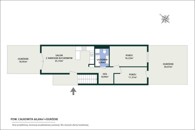 Mieszkanie 3-pokojowe Piaseczno, ul. Owocowy Sad. Zdjęcie 45