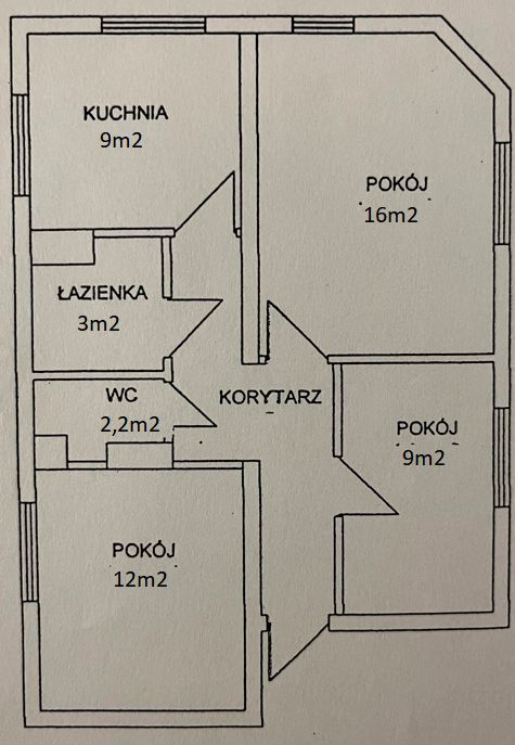 Mieszkanie 3-pokojowe Tczew, ul. Ignacego Paderewskiego. Zdjęcie 20
