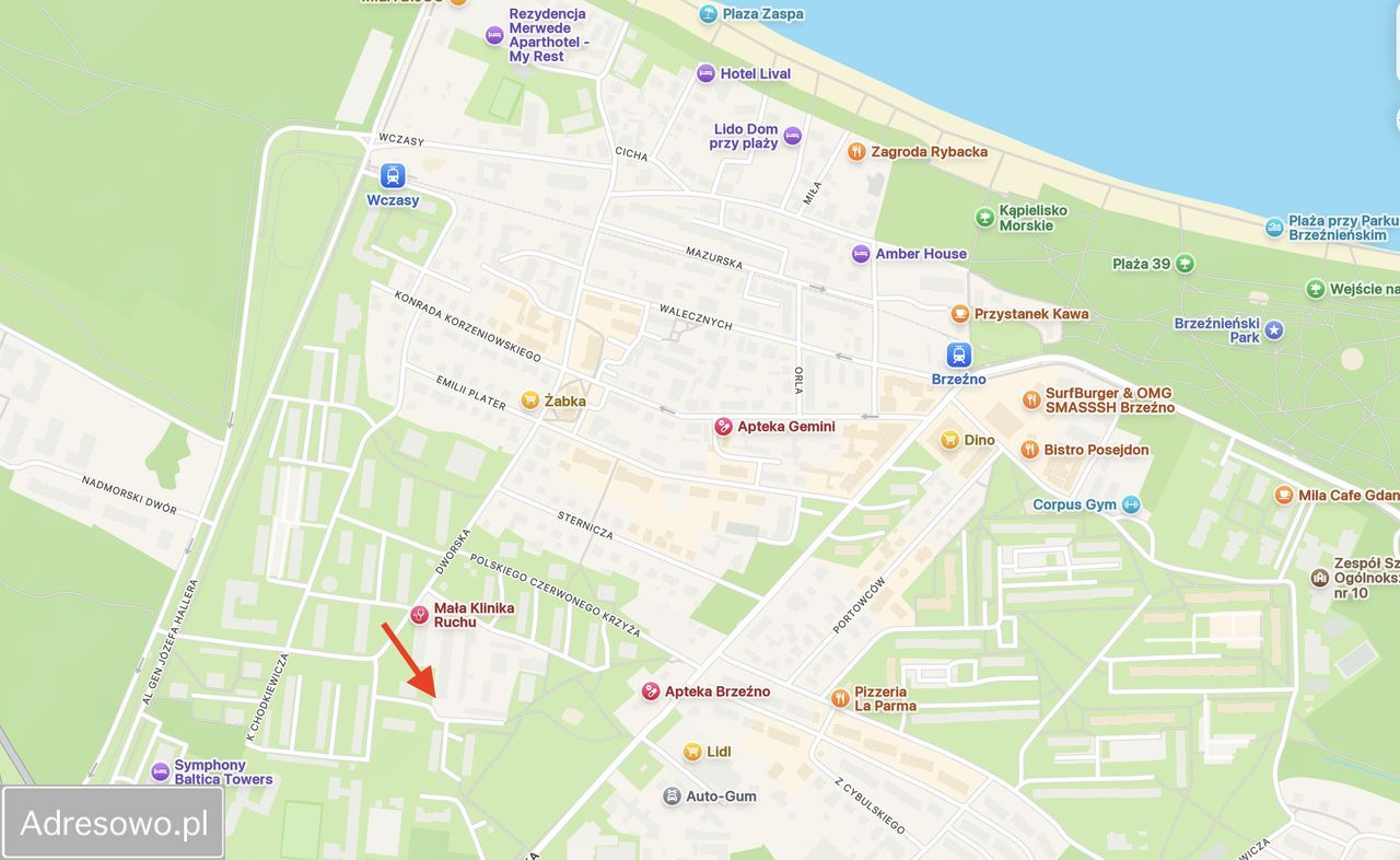 Mieszkanie 2-pokojowe Gdańsk Brzeźno, ul. Dworska. Zdjęcie 4