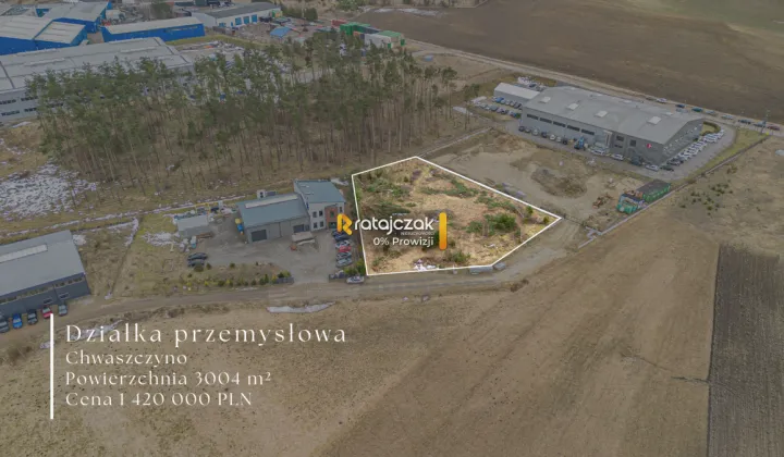 Działka inwestycyjna Chwaszczyno Rewerenda, ul. Rewerenda