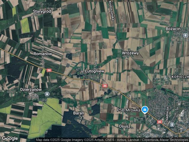 Działka budowlana Lutogniew. Zdjęcie 1