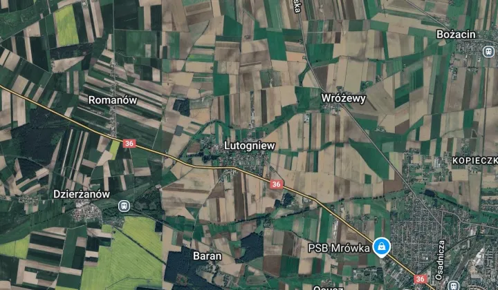 Działka budowlana Lutogniew