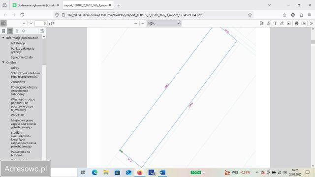 Działka rolno-budowlana Pisarzowice, ul. Ogrodowa. Zdjęcie 1