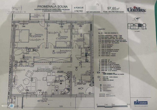 Mieszkanie 4-pokojowe Kielce Centrum, ul. Solna. Zdjęcie 26