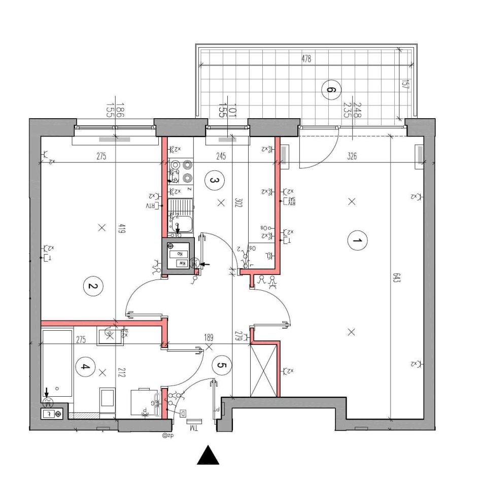 Mieszkanie 2-pokojowe Warszawa Wola, ul. Wawrzyszewska. Zdjęcie 7
