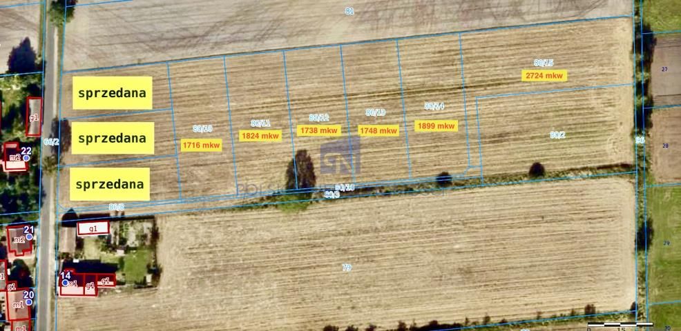 Działka budowlana Białykał