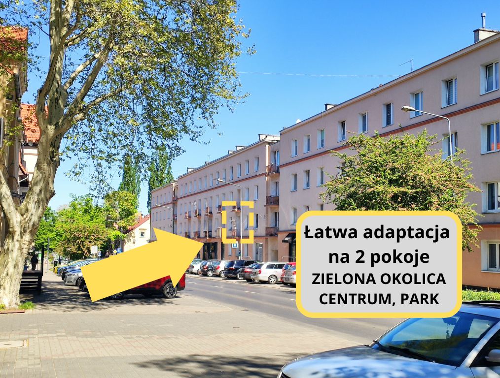 Mieszkanie 1-pokojowe Zielona Góra Centrum, ul. Bolesława Chrobrego