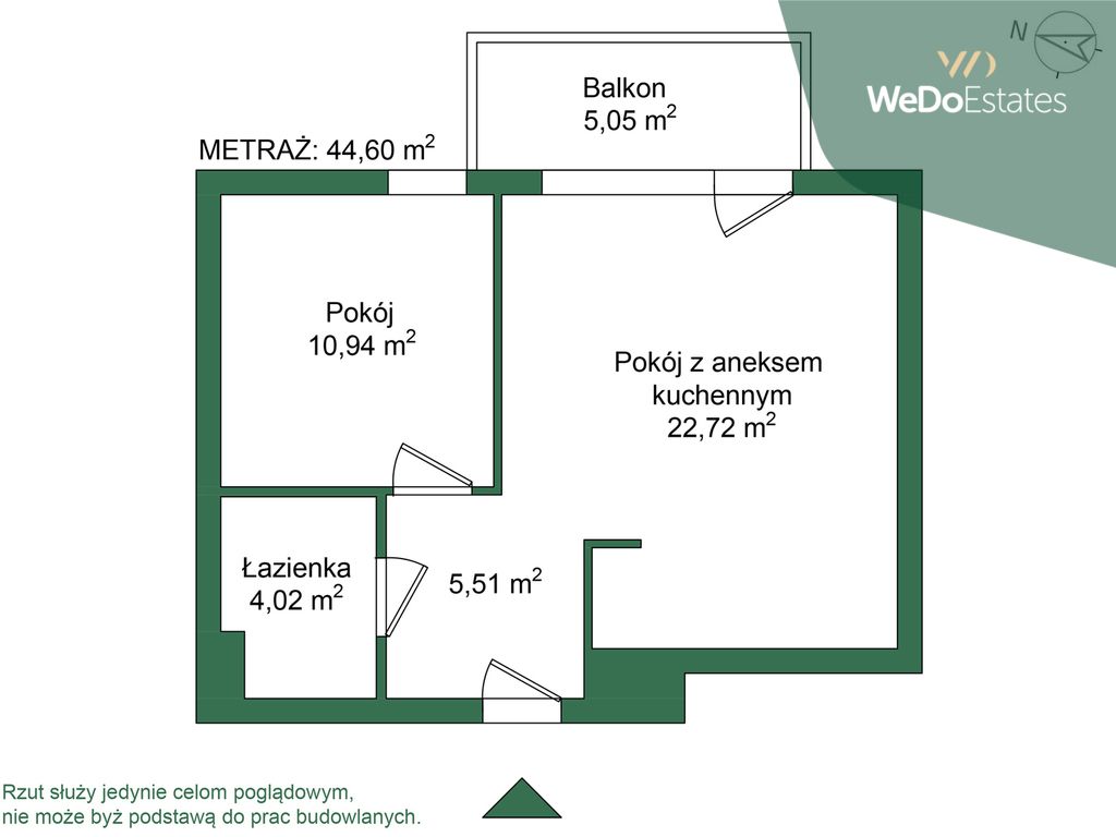 Mieszkanie 2-pokojowe Warszawa Mokotów. Zdjęcie 26