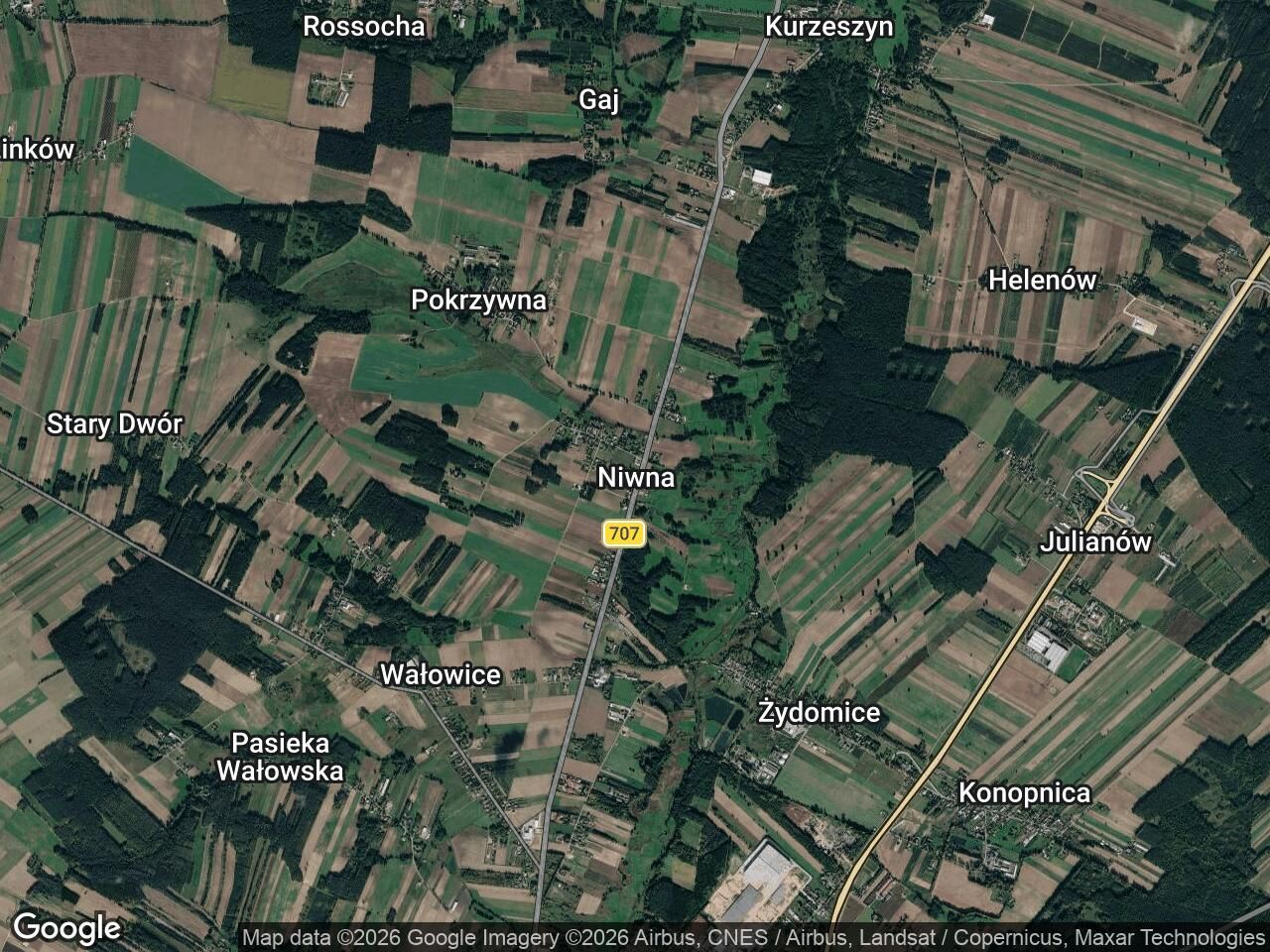 Działka budowlana Niwna. Zdjęcie 1