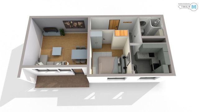 Mieszkanie 2-pokojowe Kielce Barwinek. Zdjęcie 20