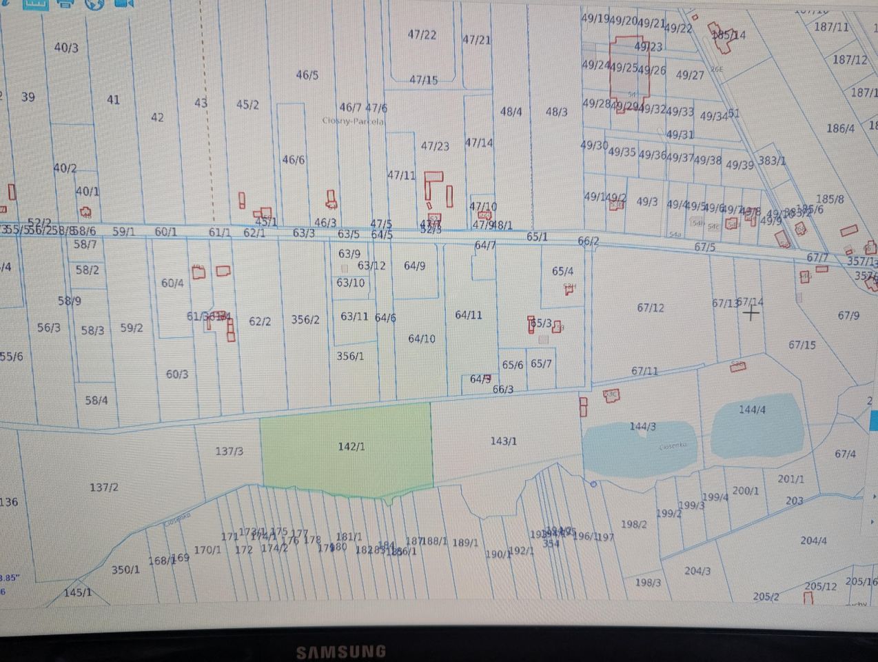 Działka rolno-budowlana Ciosny Ciosny-Parcela. Zdjęcie 2