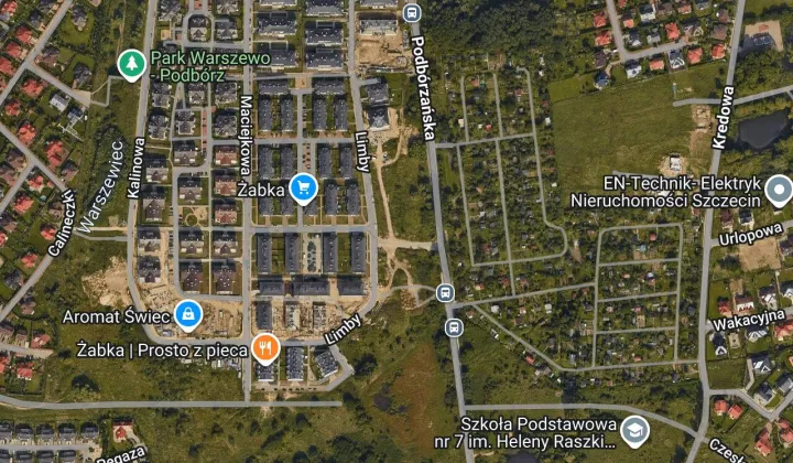 Garaż/miejsce parkingowe Szczecin Warszewo, ul. Limby