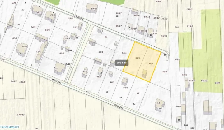 Działka budowlana Łódź Widzew, ul. Turkusowa