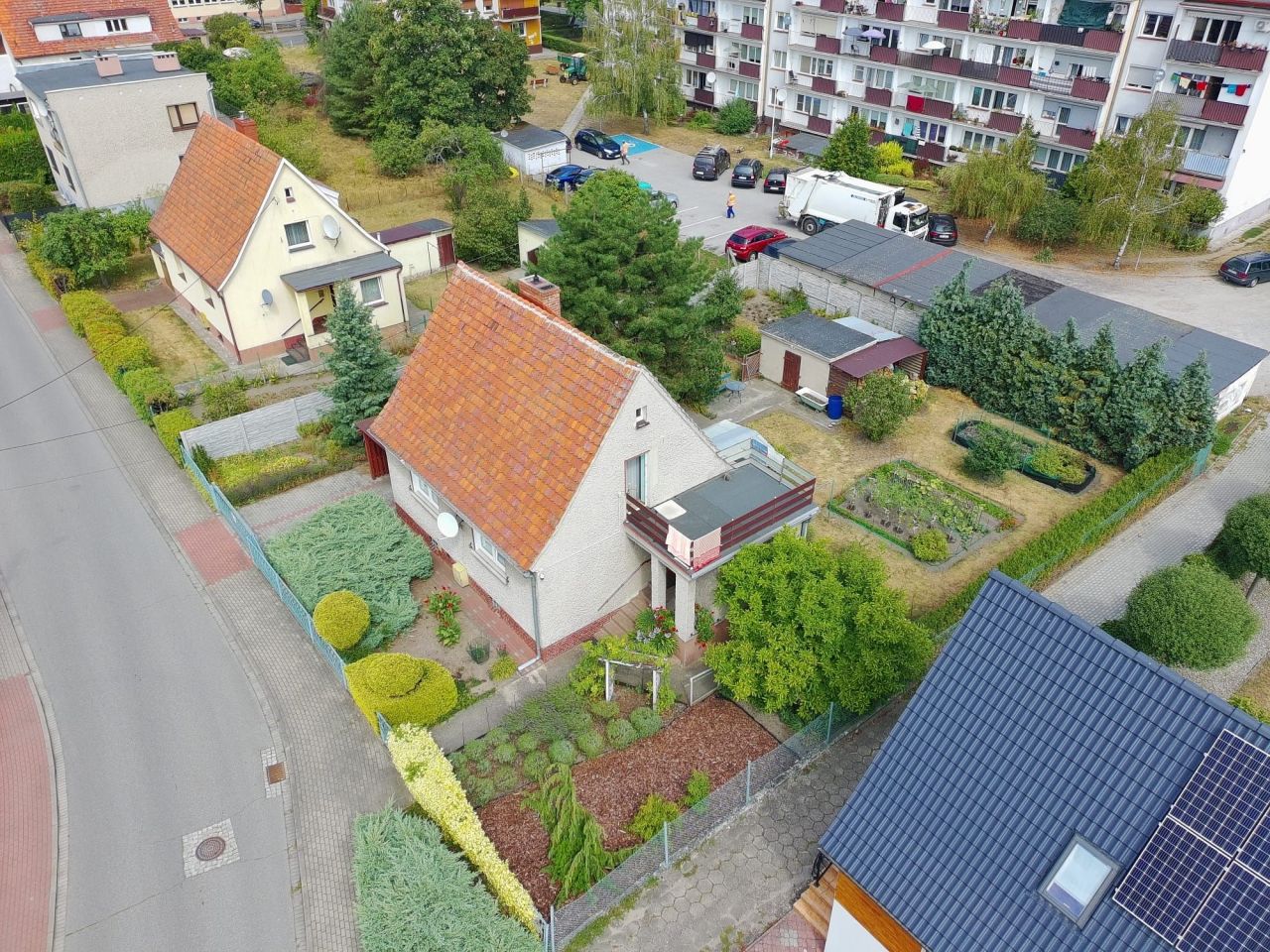 dom wolnostojący, 4 pokoje Namysłów, ul. Fryderyka Chopina. Zdjęcie 1