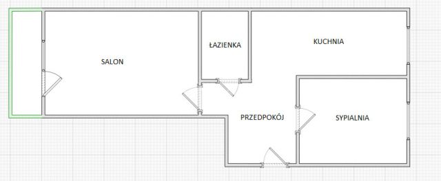 Mieszkanie 2-pokojowe Nysa, ul. Janusza Kusocińskiego. Zdjęcie 10