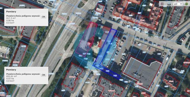 Działka inwestycyjna Kielce, ul. Warszawska. Zdjęcie 3