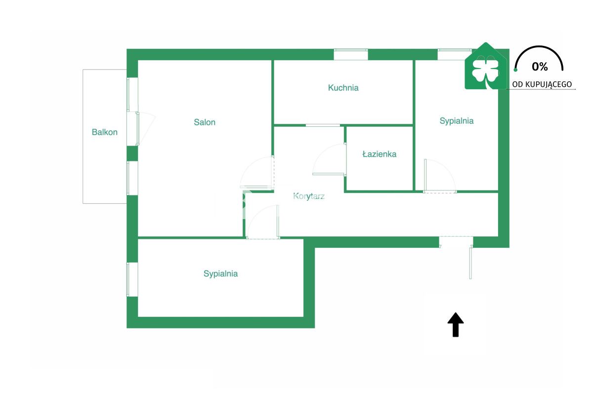 Mieszkanie 3-pokojowe Sopot, ul. Adama Mickiewicza. Zdjęcie 20
